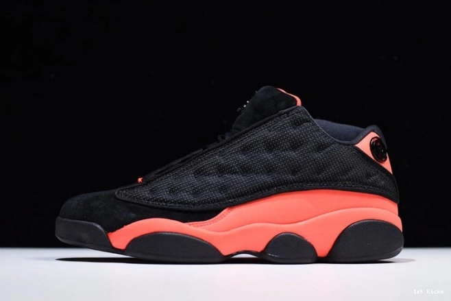 Infrared Clot Low Black x Jordan Air 13 AT3102-006 0728